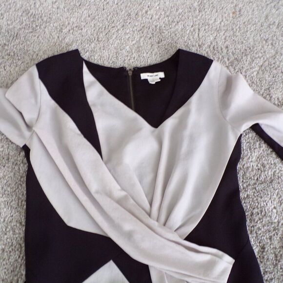 NWOT Helmut Lang Colorblock Silk dress 2 - Picture 6 of 13